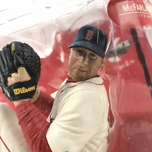 実際に弊社で買取させて頂いた【未開封】McFARLANE TOYS/マクファーレントイズ ボストン・レッドソックス #38 Curt SCHILLING  フィギュアの画像 4枚目