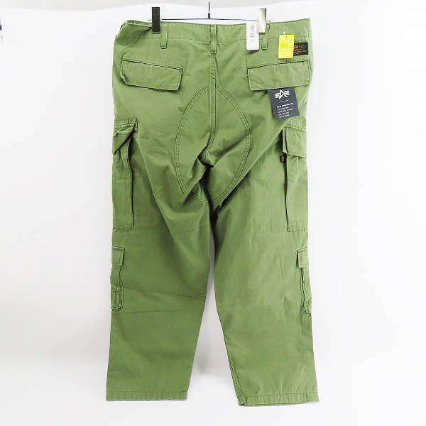 実際に弊社で買取させて頂いた【未使用】ALPHA INDUSTRIES/アルファ インダストリーズ  カーゴパンツ TB1028-003/XLの画像 1枚目