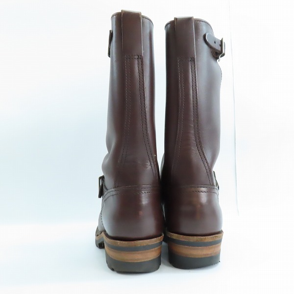 実際に弊社で買取させて頂いたWESCO/ウエスコ レザー エンジニアブーツ/8Eの画像 1枚目