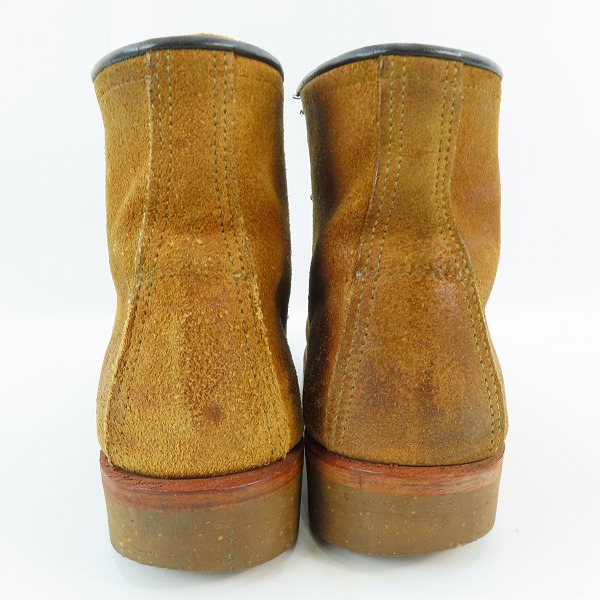 実際に弊社で買取させて頂いたRED WING×Nigel Cabourn/レッドウィング×ナイジェルケーボン HarrisTweed/ハリスツイード マンソンブーツ 4619/9Dの画像 1枚目