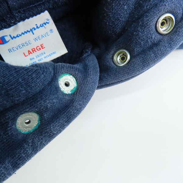 実際に弊社で買取させて頂いたChampion/チャンピオン REVERSE WEAVE/リバースウィーブ プルオーバー パーカー C3-A105/Lの画像 6枚目