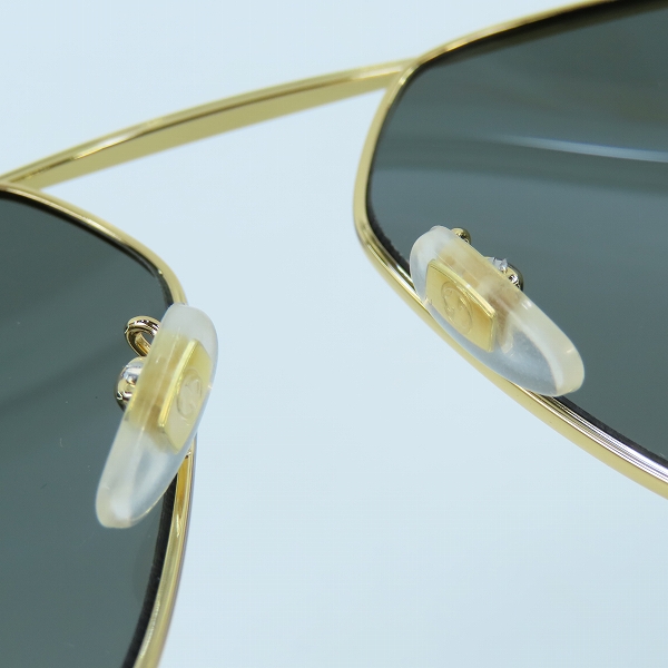 実際に弊社で買取させて頂いたGUCCI/グッチ インターロッキングG サングラス/アイウェア GG0437SA 002の画像 5枚目
