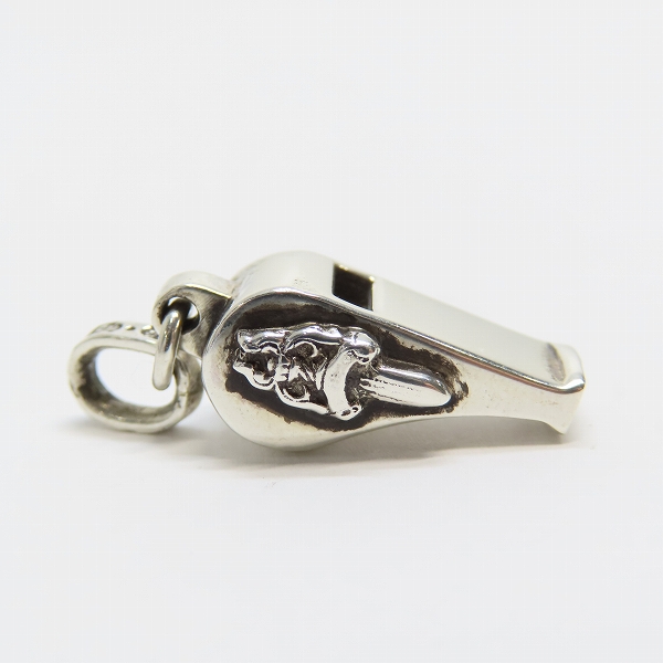 実際に弊社で買取させて頂いた【レシート付き】CHROME HEARTS/クロムハーツ タイニーホイッスルチャーム/ダガーの画像 4枚目