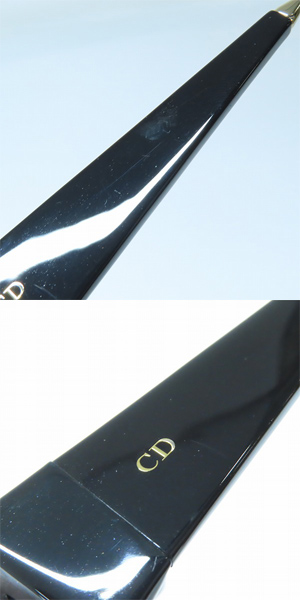 実際に弊社で買取させて頂いたChristian Dior/クリスチャンディオール Cat Style Dior1 アイウエア/サングラス 8072Kの画像 8枚目