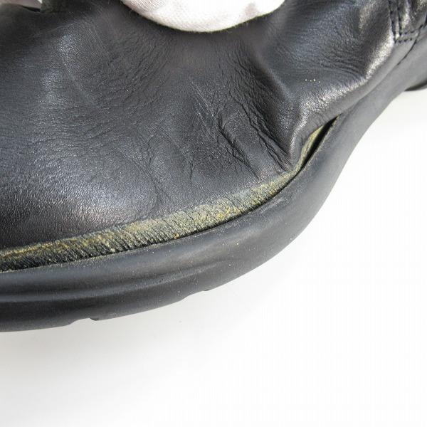 実際に弊社で買取させて頂いた【ジャンク】CoSTUME NATIONAL/コスチュームナショナル サイドジップ ショートブーツ 042/7.5の画像 6枚目