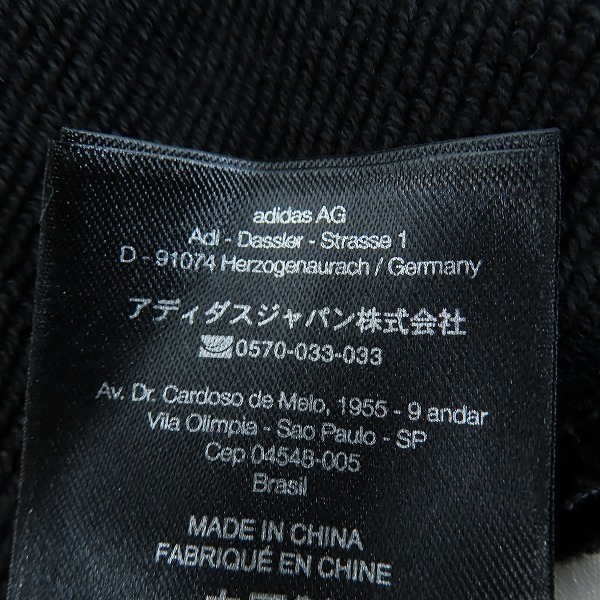 実際に弊社で買取させて頂いたY-3/ワイスリー adidas/アディダス×Yohji Yamamoto/ヨウジヤマモト ロゴ プルオーバー パーカー CF0467/Lの画像 4枚目