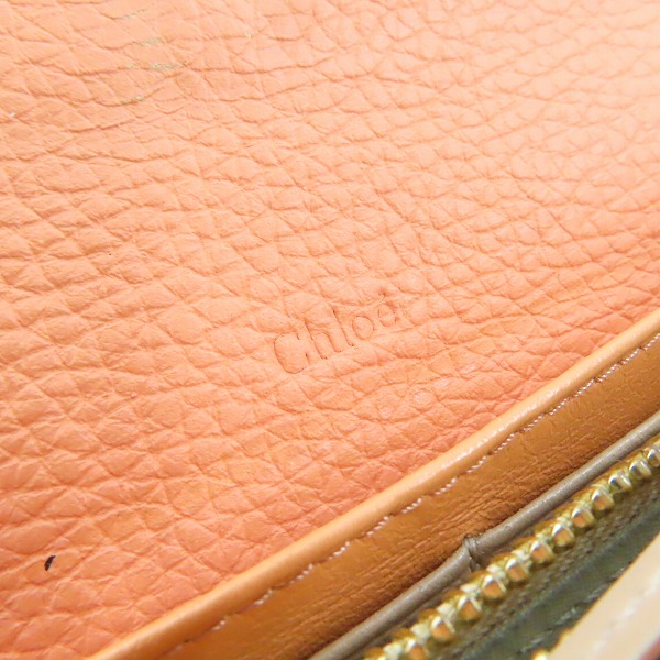 実際に弊社で買取させて頂いたChloe/クロエ 二つ折り長財布 CHC21WP942F5726Xの画像 5枚目