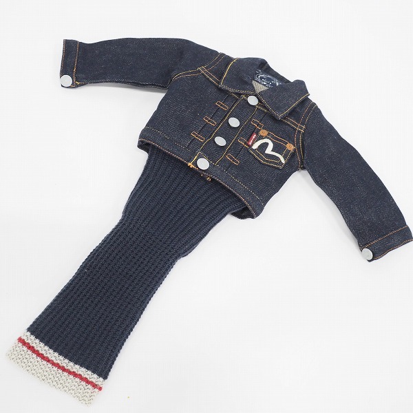 実際に弊社で買取させて頂いたEVISU GOLF/エヴィスゴルフ/エビス デニムジャケット型 ドライバー/1w用ヘッドカバー