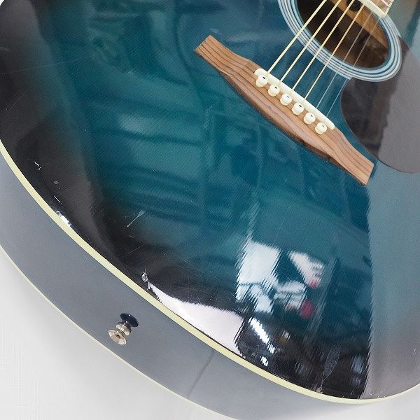 実際に弊社で買取させて頂いた★【難有り】Sepia Crue/セピアクルー F-20-BLS アコースティックギター/アコギの画像 7枚目