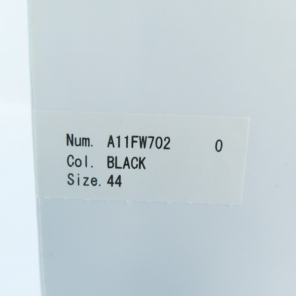 実際に弊社で買取させて頂いたMaison MIHARA YASUHIRO/メゾンミハラヤスヒロ ピーターソン/ローカットスニーカー A11FW702/44の画像 8枚目