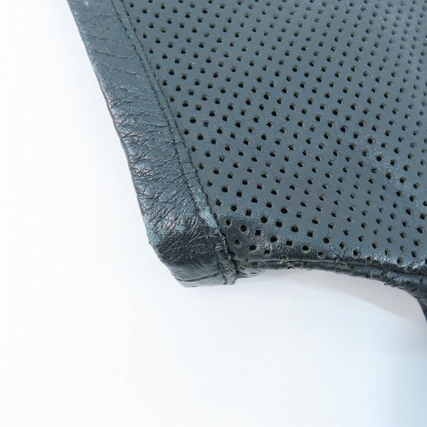 実際に弊社で買取させて頂いた【未使用】HARLEY DAVIDSON/ハーレーダビッドソン パンチングレザー 半袖ジャケット/Mの画像 6枚目