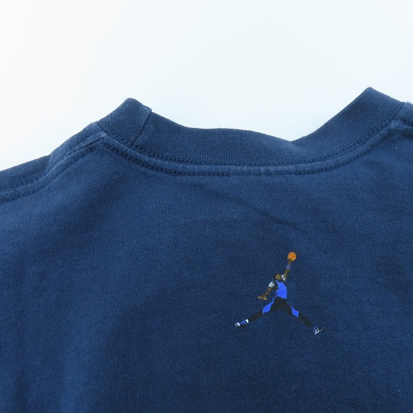 実際に弊社で買取させて頂いたJORDAN/ジョーダン ヴィンテージ/ビンテージ ロゴプリントロングTシャツ Mの画像 7枚目