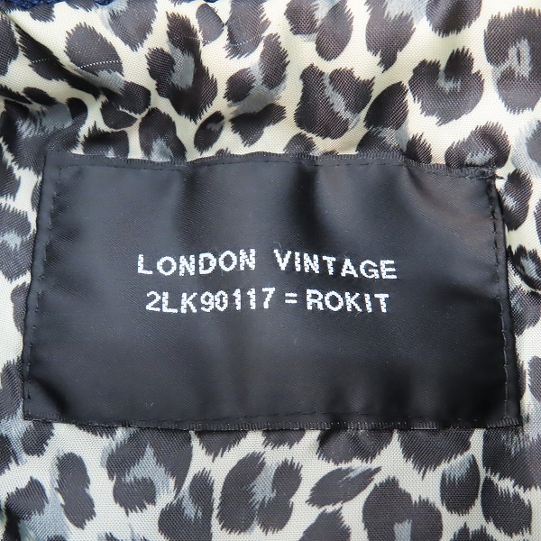実際に弊社で買取させて頂いたLONDON VINTAGE DESIGN BY ROKIT/ロンドンヴィンテージデザイン ロキト デニムジャケットの画像 2枚目