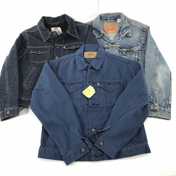 実際に弊社で買取させて頂いた【おまとめ】 LEVI'S/リーバイス デニムジャケット/Gジャンの画像 1枚目