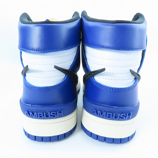 実際に弊社で買取させて頂いたNIKE×AMBUSH/ナイキ×アンブッシュ DUNK HIGH DEEP ROYAL/ダンクハイ ディープロイヤル CU7544-400/27.5の画像 1枚目