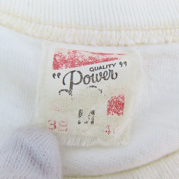 実際に弊社で買取させて頂いたFREEWHEELERS/フリーホイーラーズ POWER WEAR/パワーウェア MIDGET CHALLENGER 半袖Tシャツ/Mの画像 2枚目