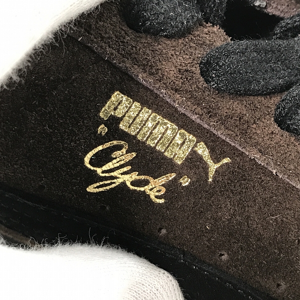 実際に弊社で買取させて頂いた【未使用】PUMA × KICKS LAB. JAPAN CLYDE/プーマ×キックスラボ スエード スニーカー/シューズ 367716-01/28の画像 8枚目