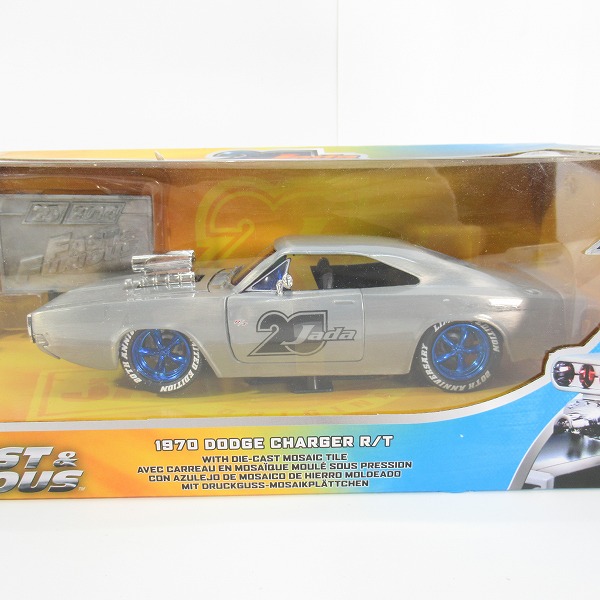 実際に弊社で買取させて頂いた【未開封】Jada Toys/ジャダトイズ  20th ANNIVERSARY 1/24 ワイルドスピード 1970 ダッジ チャージャー R/T ミニカーの画像 1枚目