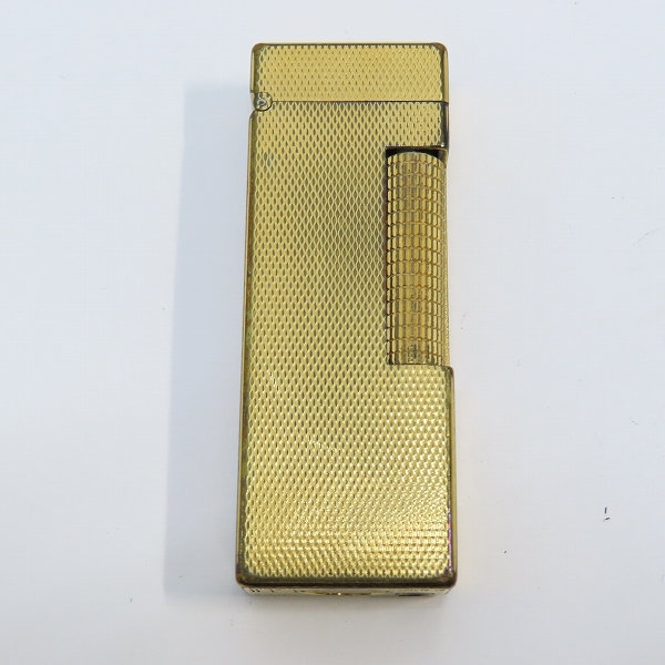 実際に弊社で買取させて頂いたdunhill/ダンヒル ローラー式/サイドローラー ガスライター ゴールド