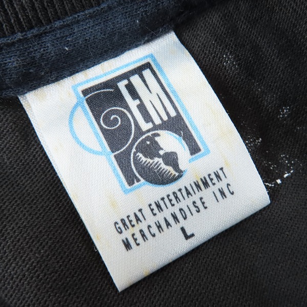 実際に弊社で買取させて頂いた【難有り】IRON MAIDEN/アイアンメイデン バンドTシャツ 1992/Lの画像 2枚目