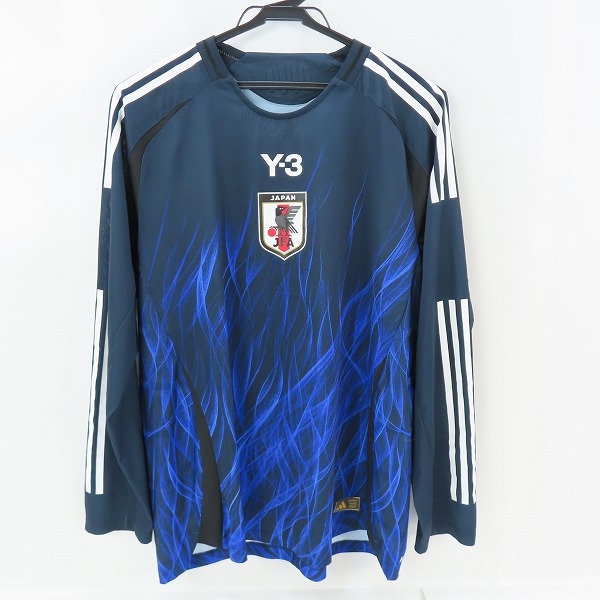 実際に弊社で買取させて頂いたY-3/ワイスリー サッカー日本代表 2024 ホーム オーセンティック 長袖ユニフォーム IS5611/4XL