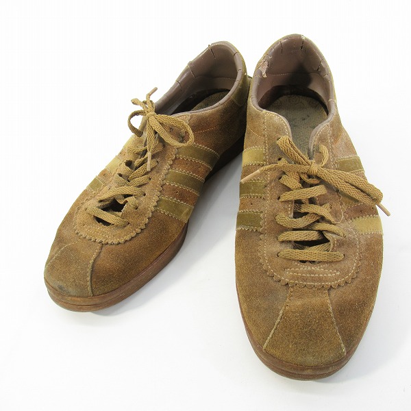 実際に弊社で買取させて頂いた【観賞用】adidas/アディダス ヴィンテージ カナダ製 TOBACCO/タバコ スエード スニーカー/7.5
