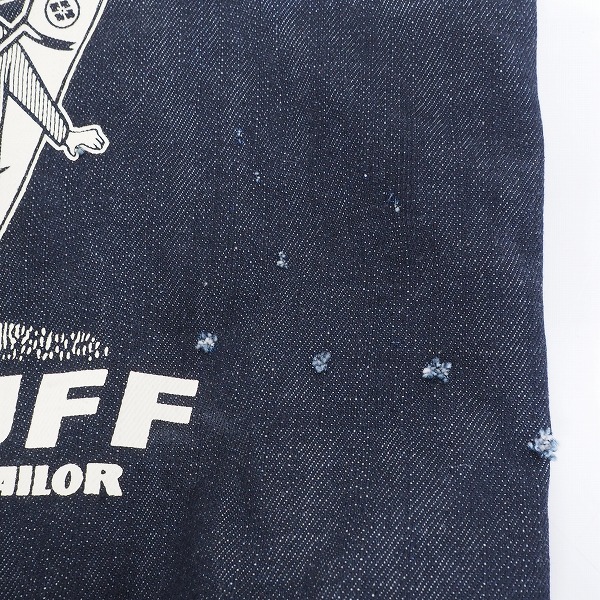 実際に弊社で買取させて頂いたEVISU GOLF/エヴィスゴルフ/エビス デニム アイアン用ヘッドカバーの画像 3枚目