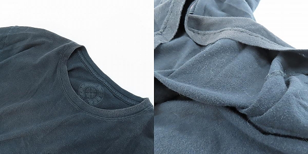 実際に弊社で買取させて頂いたCHROME HEARTS/クロムハーツ セメタリ―クロス トップス ロングＴシャツ コットン/XLの画像 9枚目