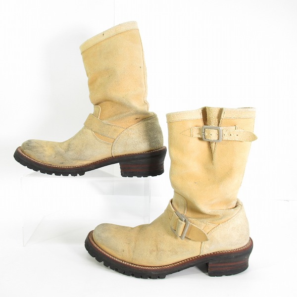 実際に弊社で買取させて頂いたBACKLASH/バックラッシュ スウェードブーツ/26の画像 3枚目