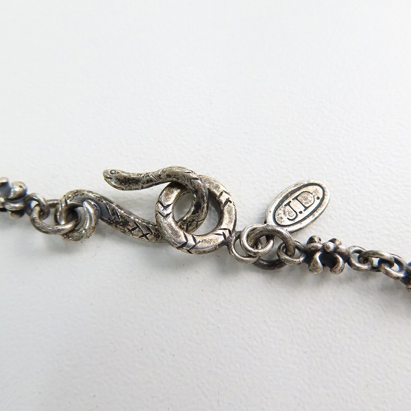 実際に弊社で買取させて頂いたJustin Davis/ジャスティンデイビス Tiny FDL Chain/タイニーFDL ネックレスチェーン SNJ102の画像 1枚目