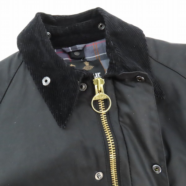 実際に弊社で買取させて頂いたBarbour/バブアー BEDALE WAX JACKET ビデイルワックスジャケット MWX0018BK9140/40の画像 2枚目