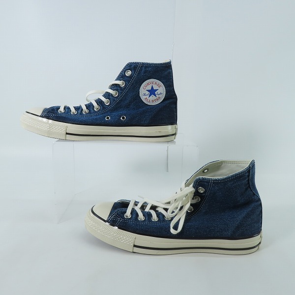 実際に弊社で買取させて頂いたCONVERSE/コンバース ALL STAR US AGEDDENIM HI/エイジドデニム ハイ スニーカー 1SD429/26の画像 3枚目