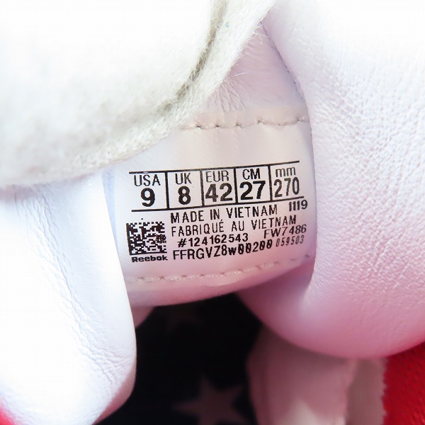 実際に弊社で買取させて頂いたReebok×atmos/リーボック×アトモス クラシック アンサー5 FW7486/27の画像 5枚目