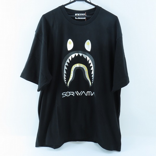 実際に弊社で買取させて頂いた【未使用】A BATHING APE/アベイシングエイプ HAJIME SORAYAMA SHARK TEE 空山基 シャークTシャツ 1H23110945/XL