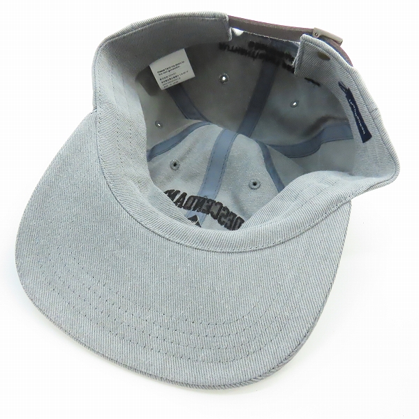 実際に弊社で買取させて頂いたDESCENDANT/ディセンダント 20AW TEAM COLLEGE CAP/キャップ Fの画像 4枚目