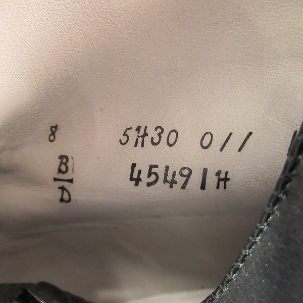 実際に弊社で買取させて頂いたALDEN/オールデン タンカーブーツ クロムエクセル 45491H/8Dの画像 5枚目