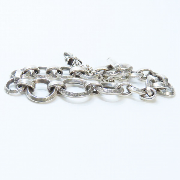 実際に弊社で買取させて頂いたCHROME HEARTS/クロムハーツ Oリングブレスレット ｗ/ベビーファットチャームの画像 2枚目