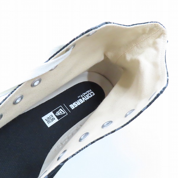 実際に弊社で買取させて頂いた【未使用】CONVERSE × NEW ERA/コンバース× ニューエラ ALL STAR R SURGETRAINER HI スニーカー 31312420/27.5の画像 4枚目