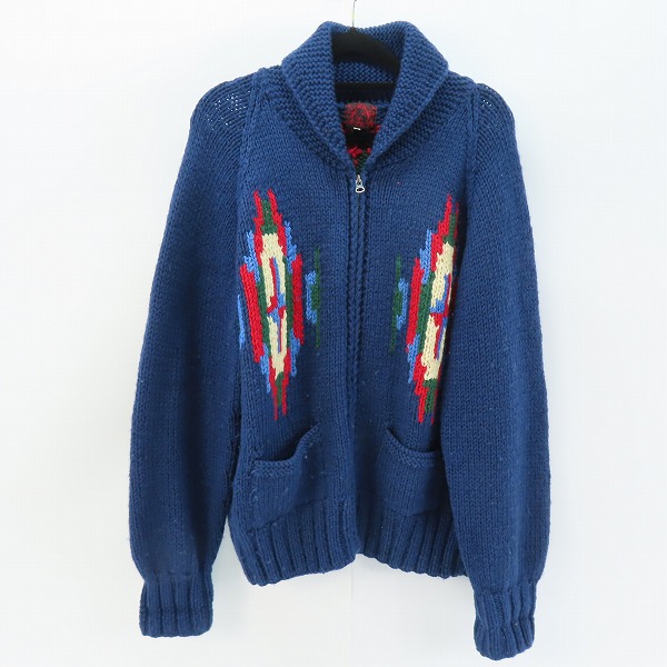 実際に弊社で買取させて頂いたEVISU/エヴィス カウチンニットジャケット