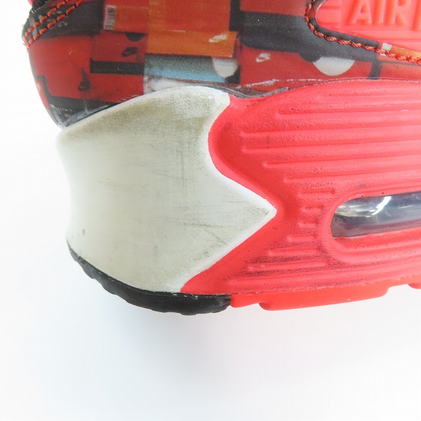 実際に弊社で買取させて頂いたNIKE×atmos/ナイキ×アトモス AIR MAX 90 PRNT WE LOVE NIKE/エアマックス90 プリント AQ0926-001/28.5の画像 8枚目
