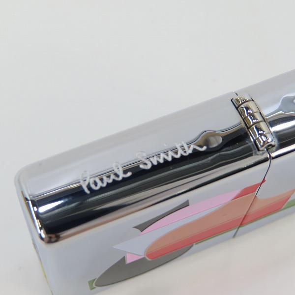 実際に弊社で買取させて頂いたZIPPO/ジッポー Paul Smith/ポールスミス 抽象画アート/05年製の画像 4枚目