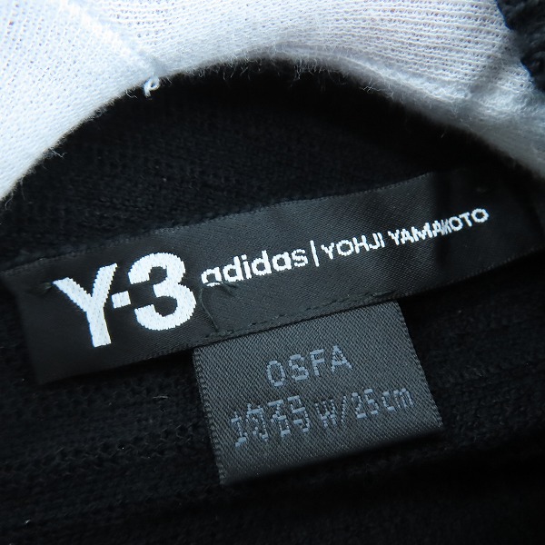 実際に弊社で買取させて頂いたY-3/ワイスリー adidas×Yohji Yamamoto/アディダス×ヨウジヤマモト BEANIE 3S/ビーニー/ニット帽 FH9284の画像 5枚目
