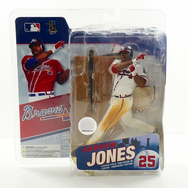 実際に弊社で買取させて頂いた【未開封】McFARLANE TOYS/マクファーレントイズ アトランタ・ブレーブス #25 ANDRUW JONES アンドリュー・ジョーンズ
