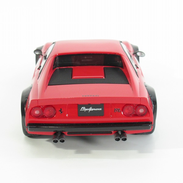 実際に弊社で買取させて頂いたGT SPIRIT/GTスピリット 1/18 フェラーリ  308 GTB LB Works/リバティーウォーク レッド LIMITED EDITION ミニカーの画像 2枚目