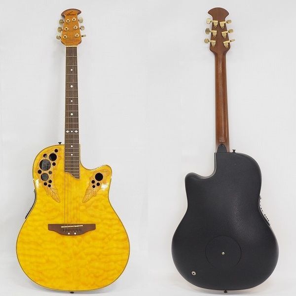 実際に弊社で買取させて頂いた★Ovation/オベーション Celebrity CS288 エレアコ/アコースティックギター/アコギ ハードケース付 の画像 1枚目