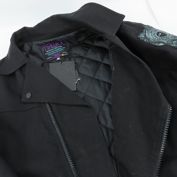 実際に弊社で買取させて頂いたMISHKA/ミシカ MC JAKET/エム シージャケット  ブルゾン/アウター FL151304B/Sの画像 4枚目