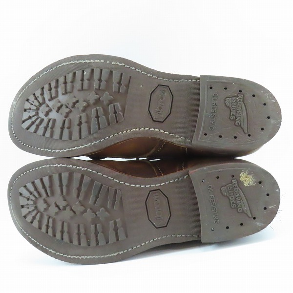 実際に弊社で買取させて頂いたRED WING/レッドウィング IRON RANGER/アイアン レンジャー ワークブーツ 8085/7.5Dの画像 2枚目