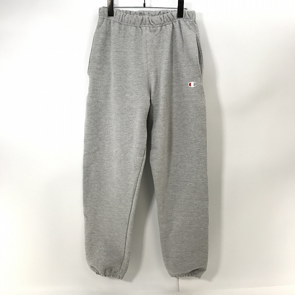 実際に弊社で買取させて頂いたChampion/チャンピオン REVERSE WEAVE/リバースウィーブ スウェットパンツ グレー/S