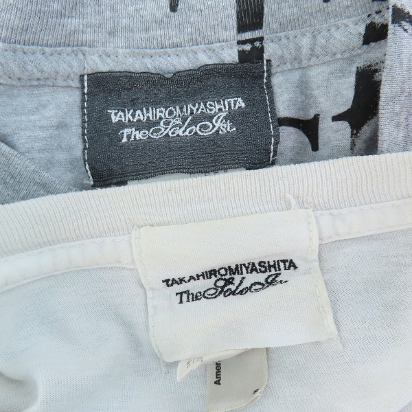 実際に弊社で買取させて頂いたTAKAHIRO MIYASHITA The SoloIst. ×American Apparel/ソロイスト×アメリカンアパレル 半袖Tシャツ/S/M/2点セットの画像 2枚目
