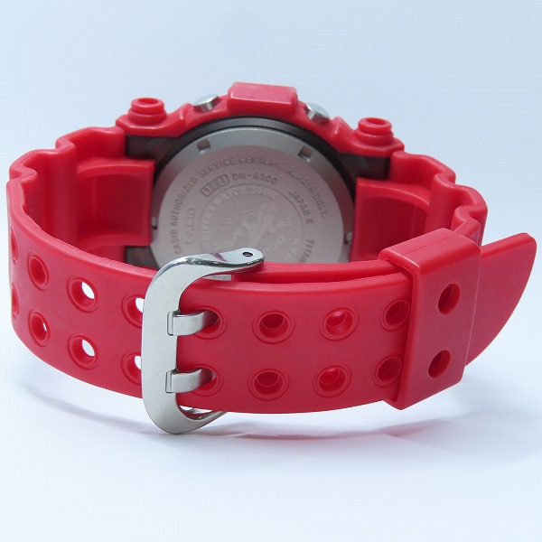 実際に弊社で買取させて頂いたG-SHOCK/Gショック FROGMAN 2000年特別仕様モデル 赤蛙 DW-8200F-4JR【動作未確認】の画像 2枚目